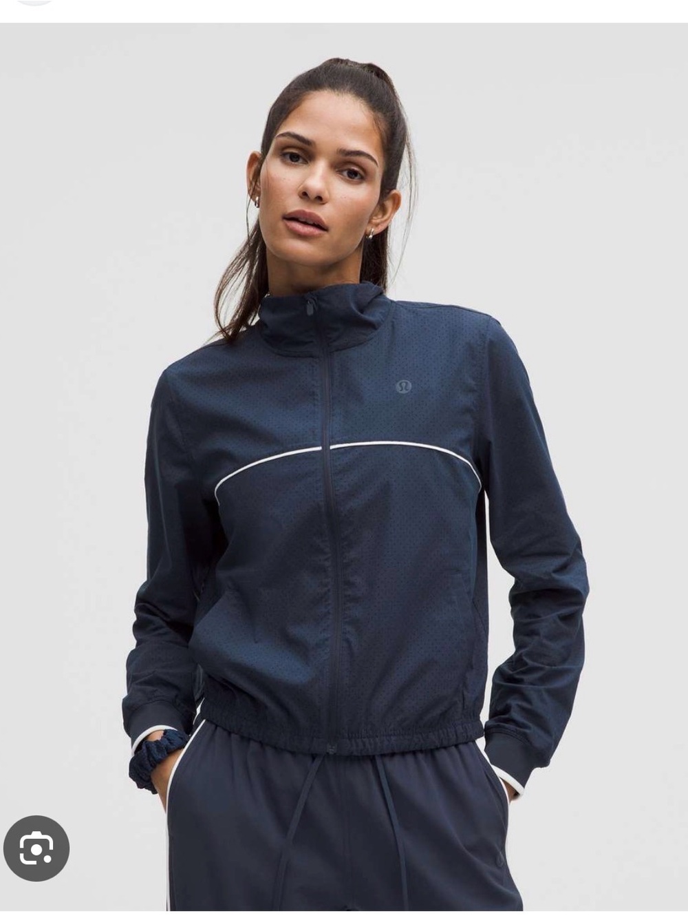 Lululemon Court Rival Track Jacket - Perforated